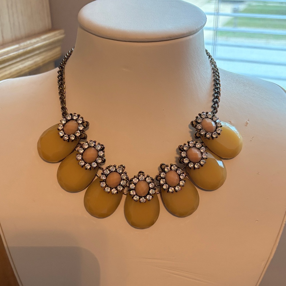 Nordstrom Yellow Floral Necklace